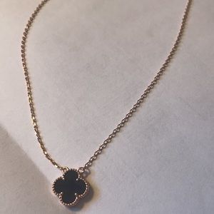 NEVER WORN Van Cleef Style Rose Gold Necklace